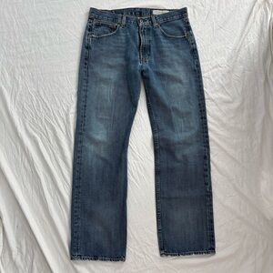 Polo Jean Co. Ralph Lauren Ashmore blue denim jeans 33×32 straight leg. Mens